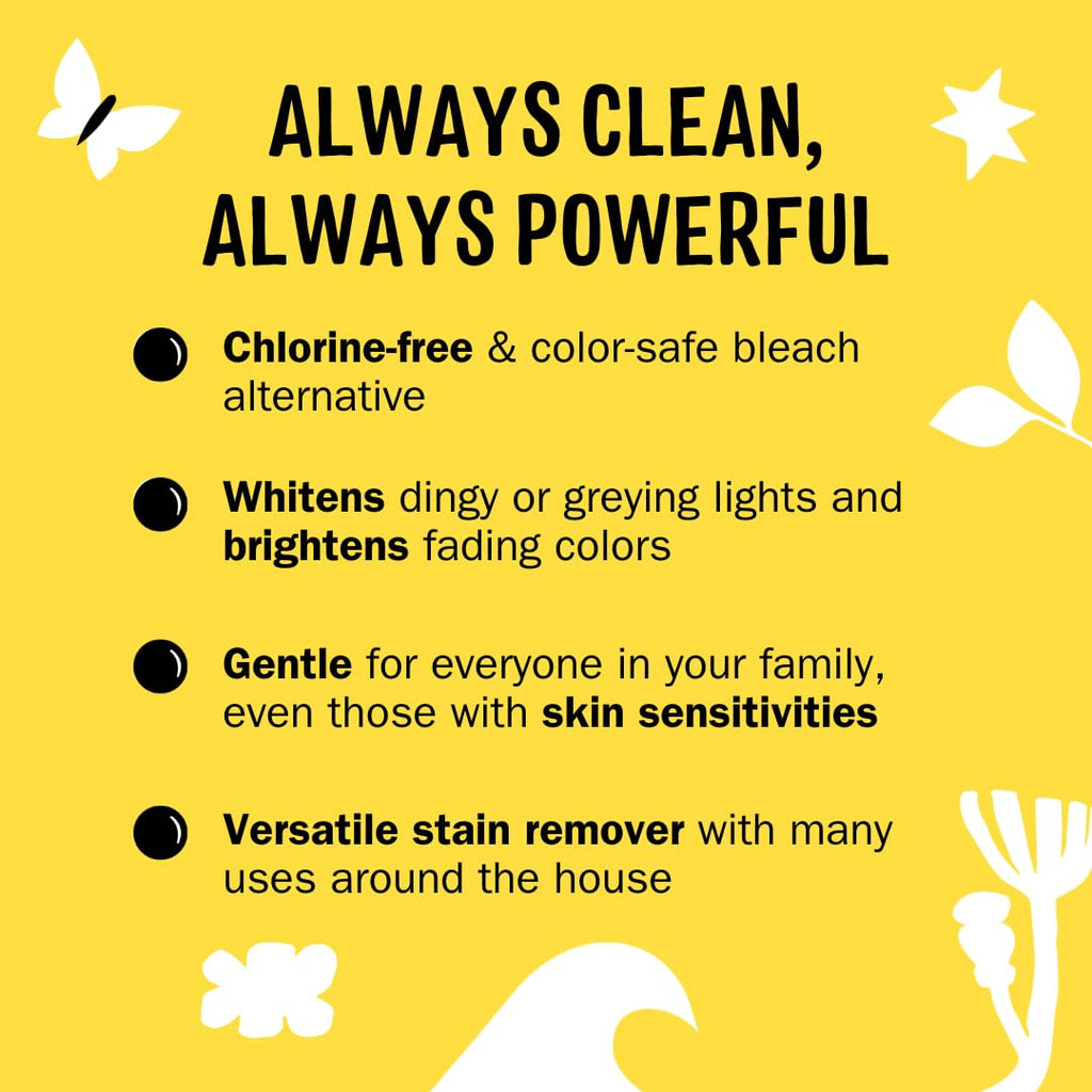 Molly's Suds Oxygen Whitener | Chlorine-Free Bleach Alternative

