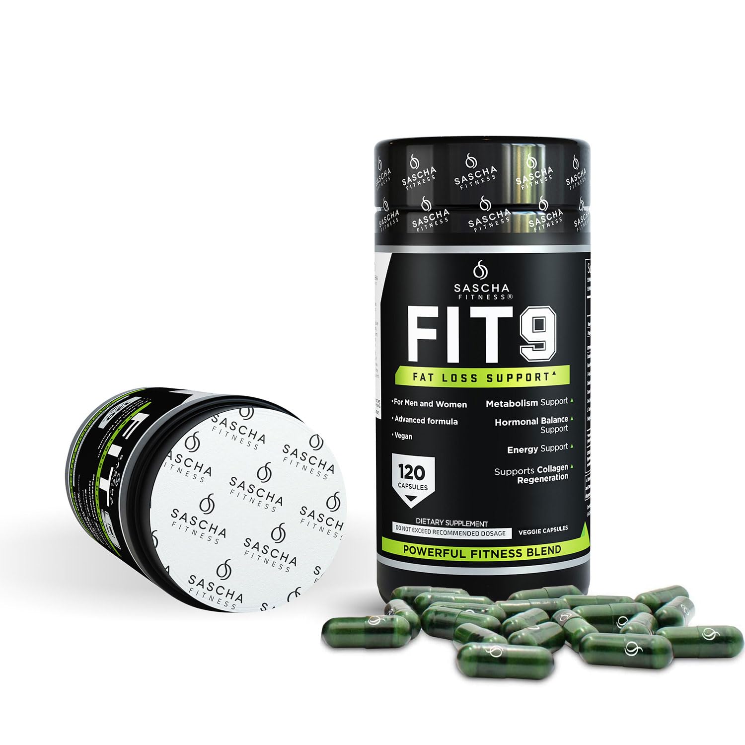 Sascha Fitness Fat Loss Pills | Collagen Support

