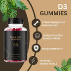 Black Girl Vitamins Hair Skin Nails Vitamin D & Multivitamin

