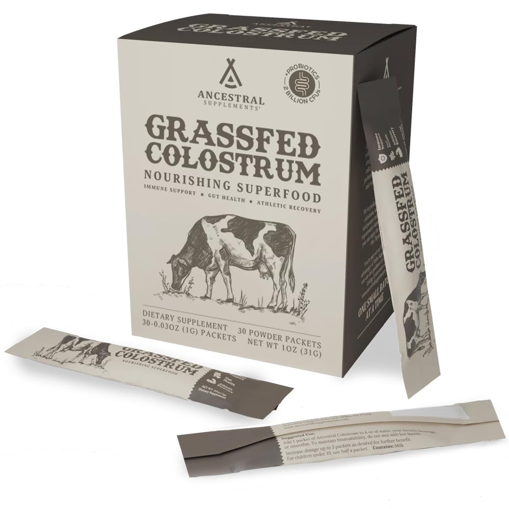 Ancestral Supplements Grass Fed Beef Colostrum Supplement