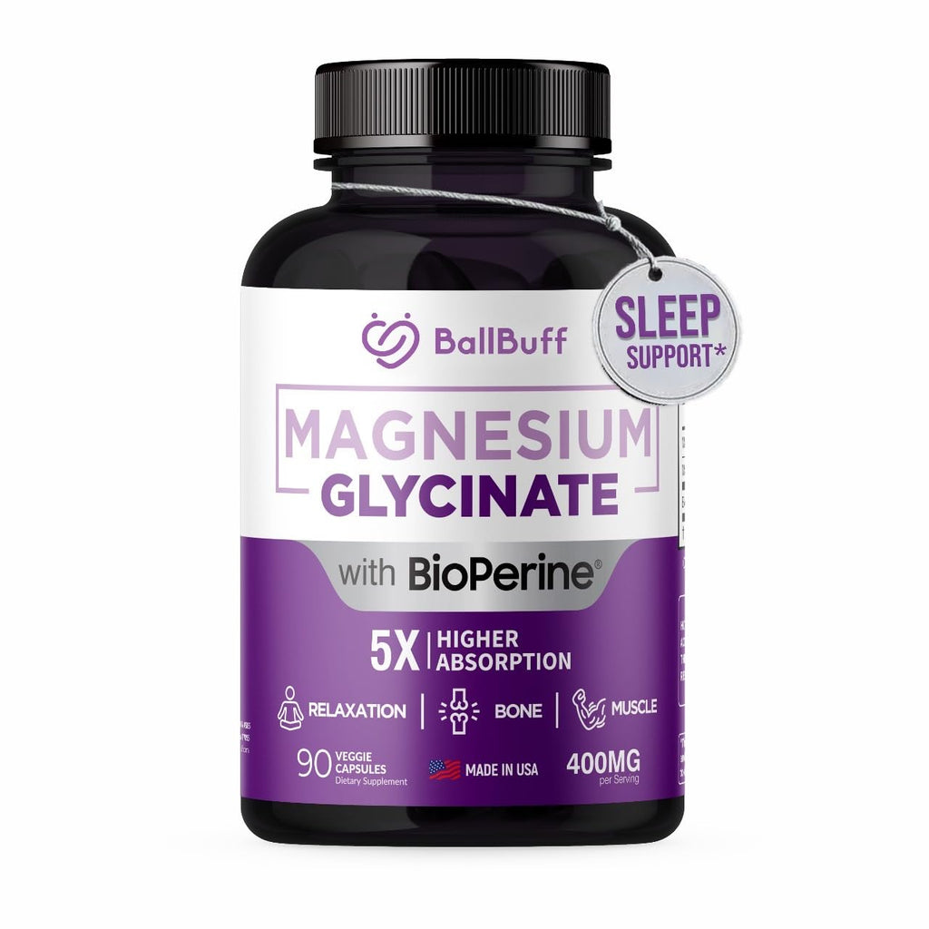 Balance Buff Magnesium Glycinate Supplement

