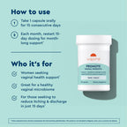 Uqora Promote Vaginal Health Probiotic for Women


