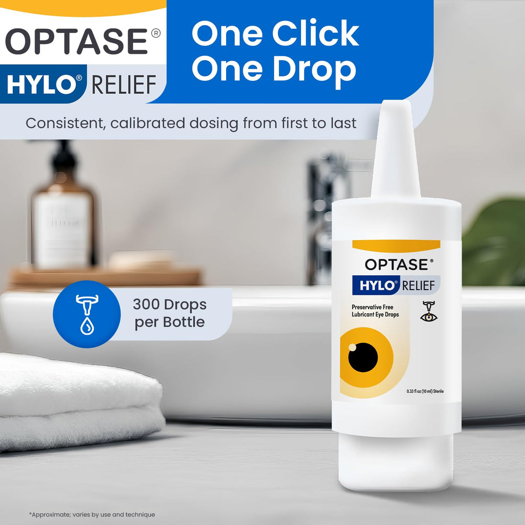 OPTASE HYLO Relief Dry Eye Drops | Preservative-Free

