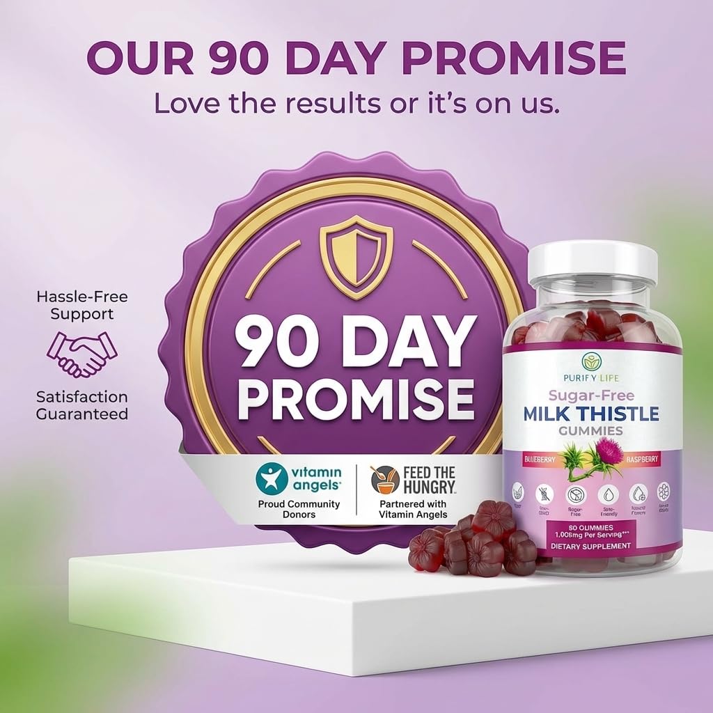 Purify Life Milk Thistle Supplement for Liver Support

