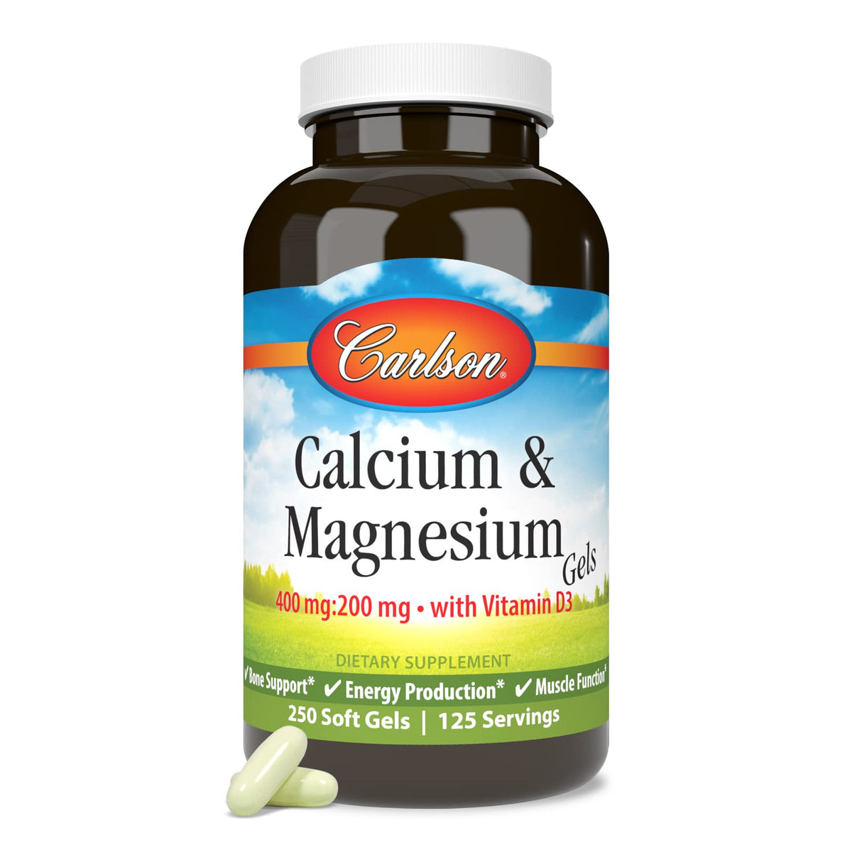 Carlson Maximum Omega 2000 Omega-3 Fish Oil Softgels