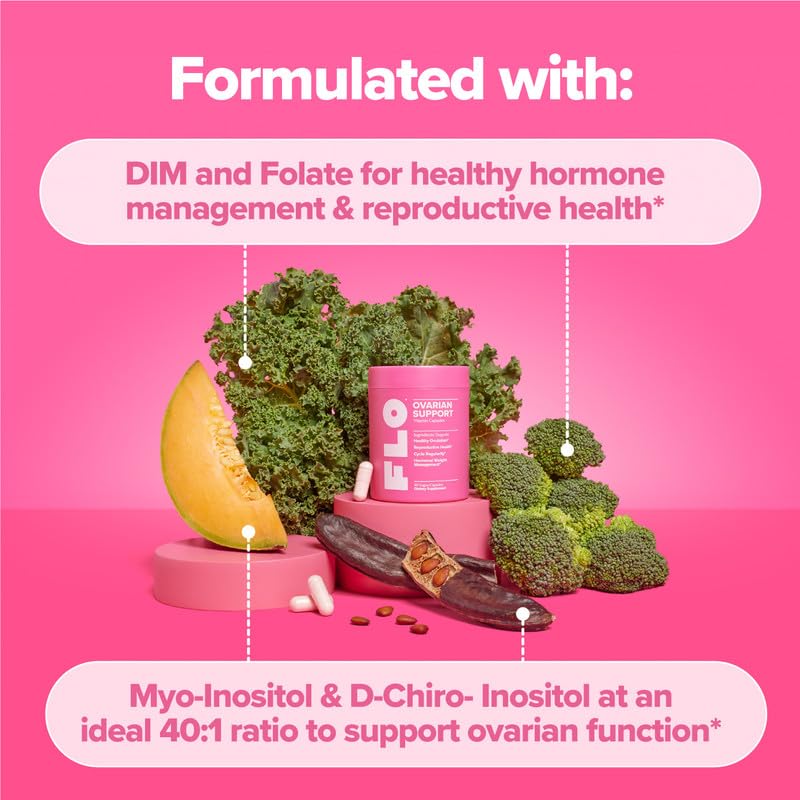 O Positiv FLO Ovarian Health Support - Hormone Balance

