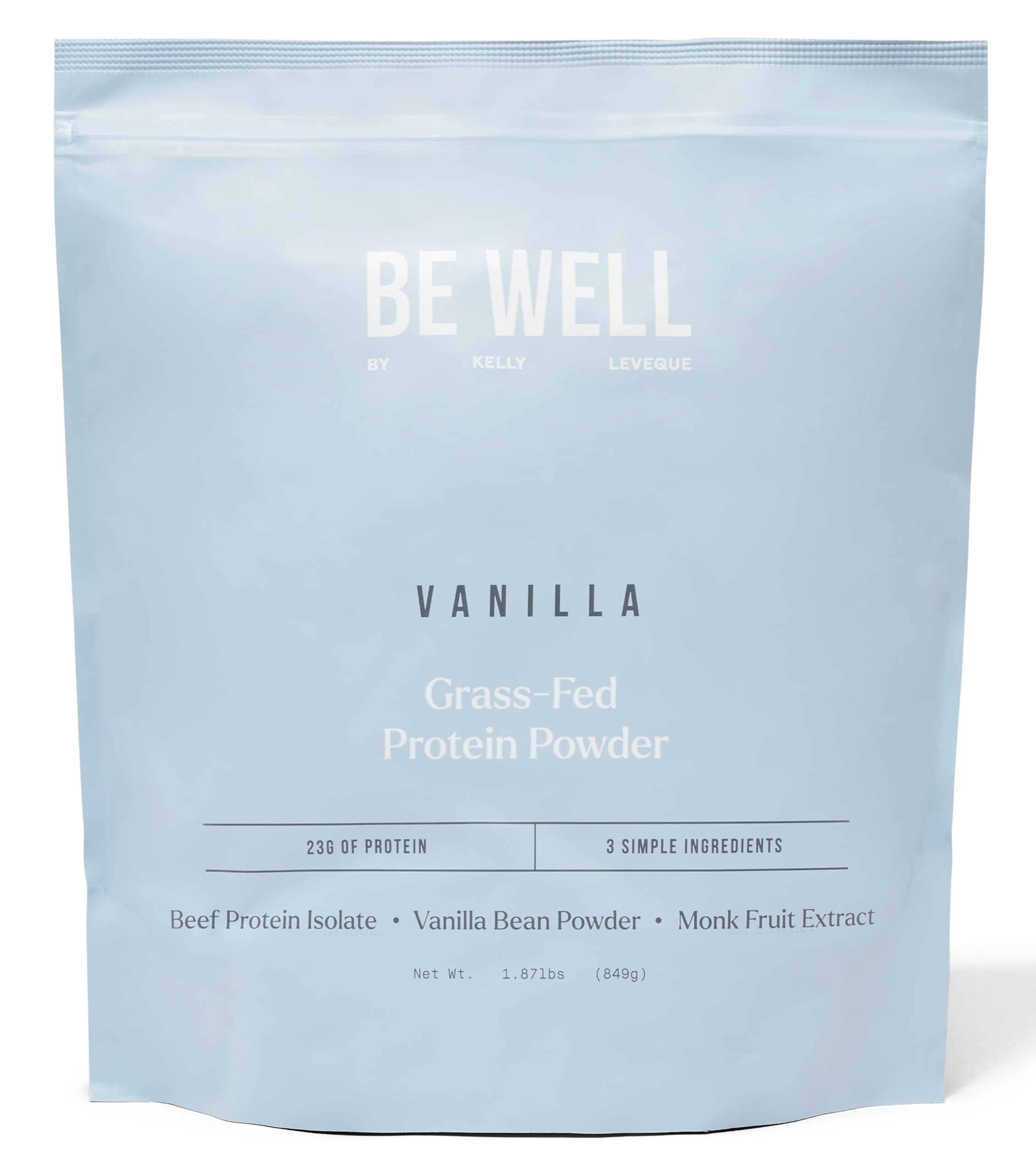 Be Well by Kelly Grass-Finished Beef Protein Powder

