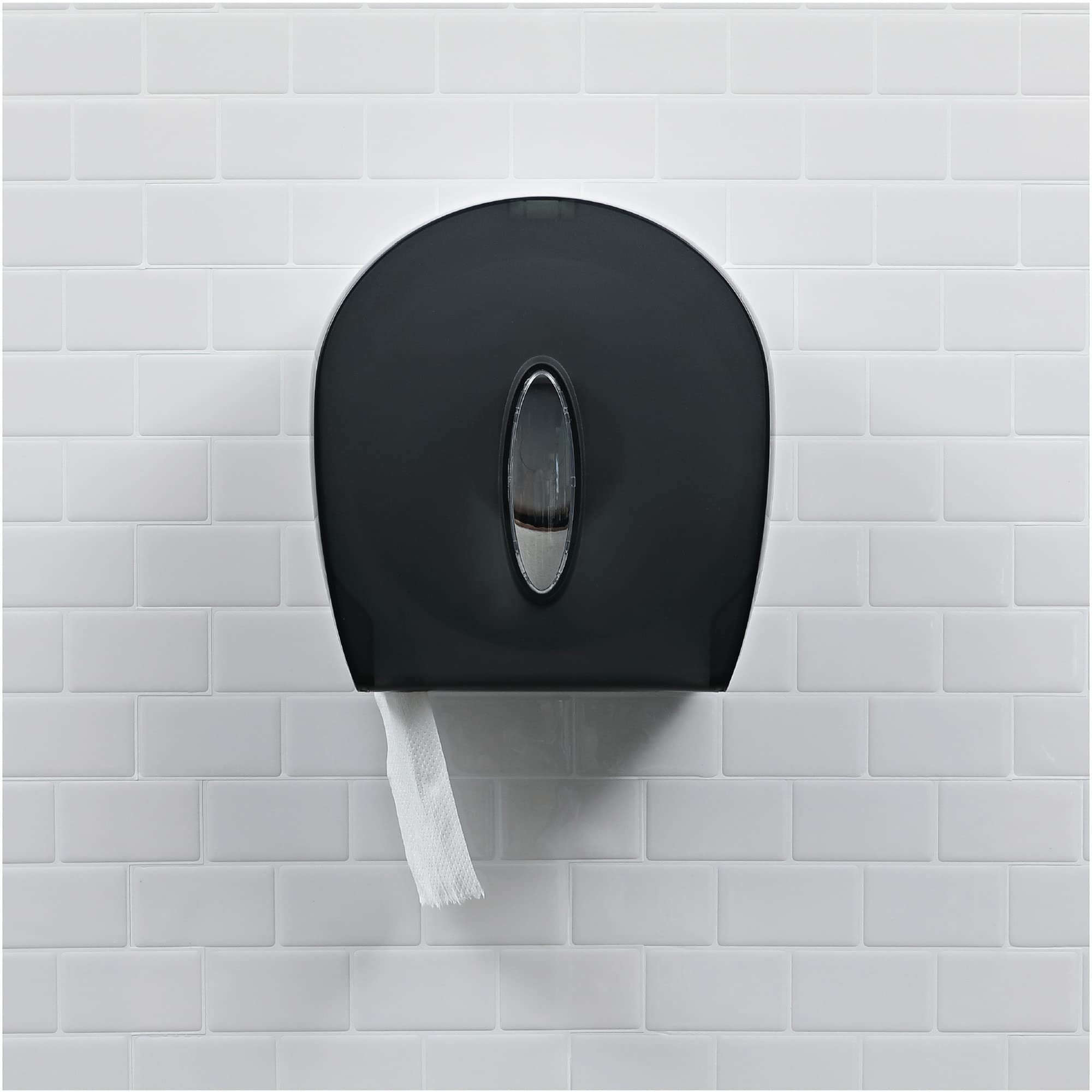 Genuine Joe Jumbo Roll Bath Tissue - Two-Ply White Recycled

