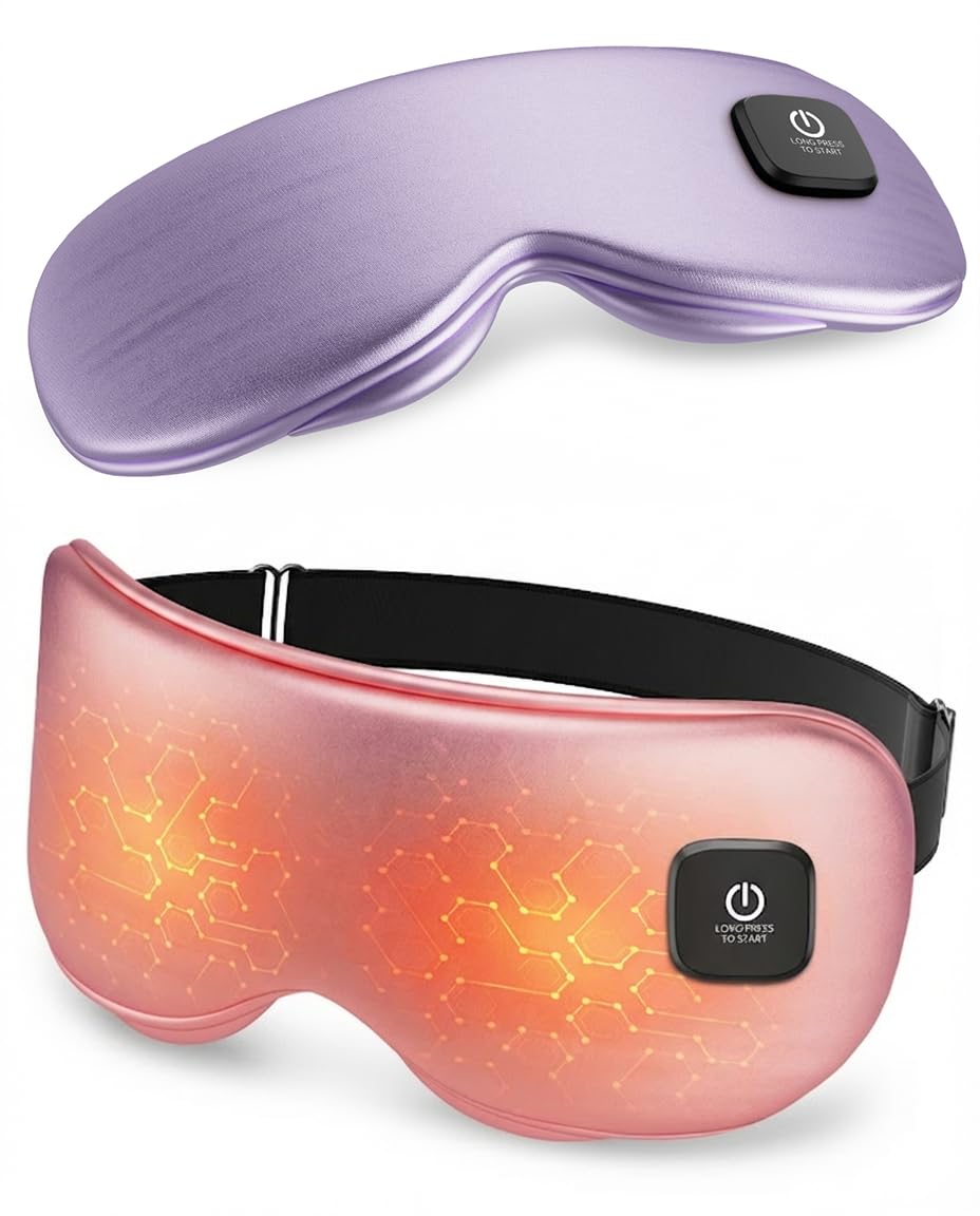 Heated Cordless Eye Mask for Dry Eyes - Travel Ready