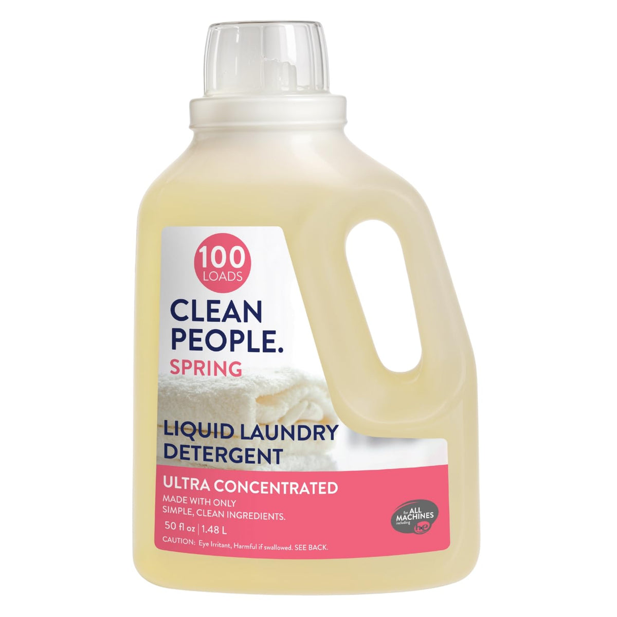 The Clean People Liquid Laundry Detergent - Ultra Concentrated, 50 oz