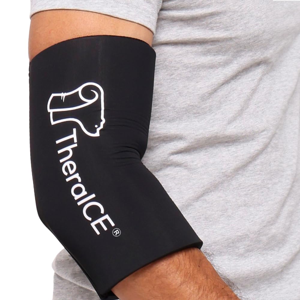 TheraICE Elbow Ice Pack Wrap for Injury - Cold Therapy

