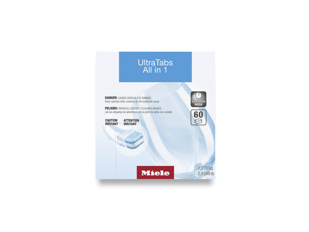 Miele UltraTabs All-in-1 Dishwasher Tablets | High Quality

