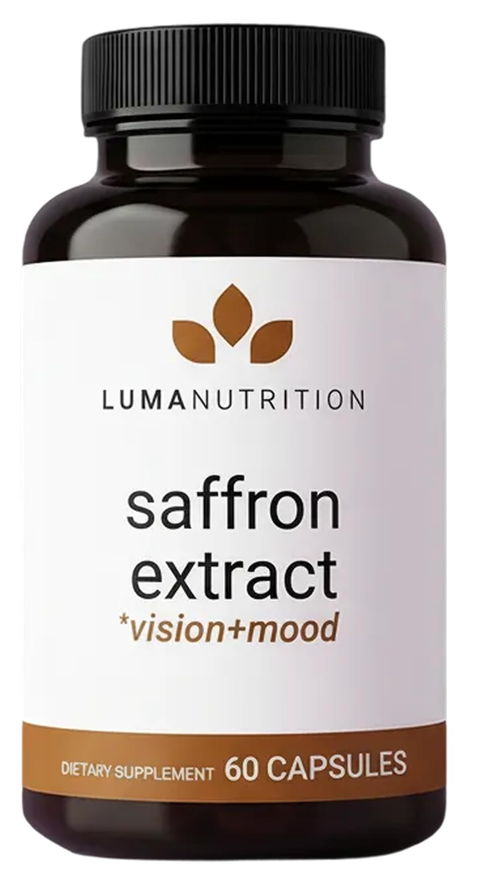 Luma Nutrition Saffron Extract Capsules | Mood & Eye Support

