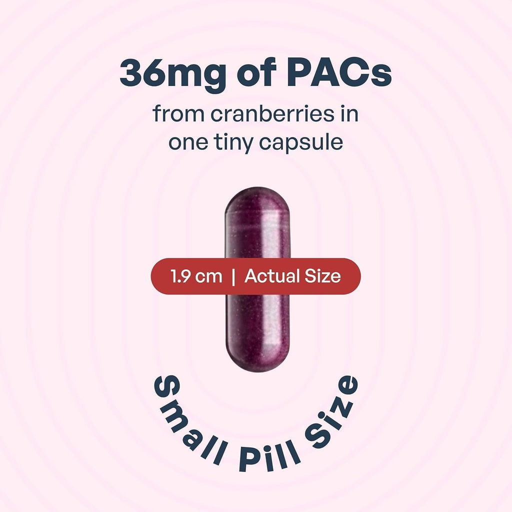 Utiva Cranberry PACs for Urinary Health | UTI Prevention

