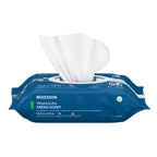 McKesson Washcloth Wipes for Adults No-Rinse Snap Lid

