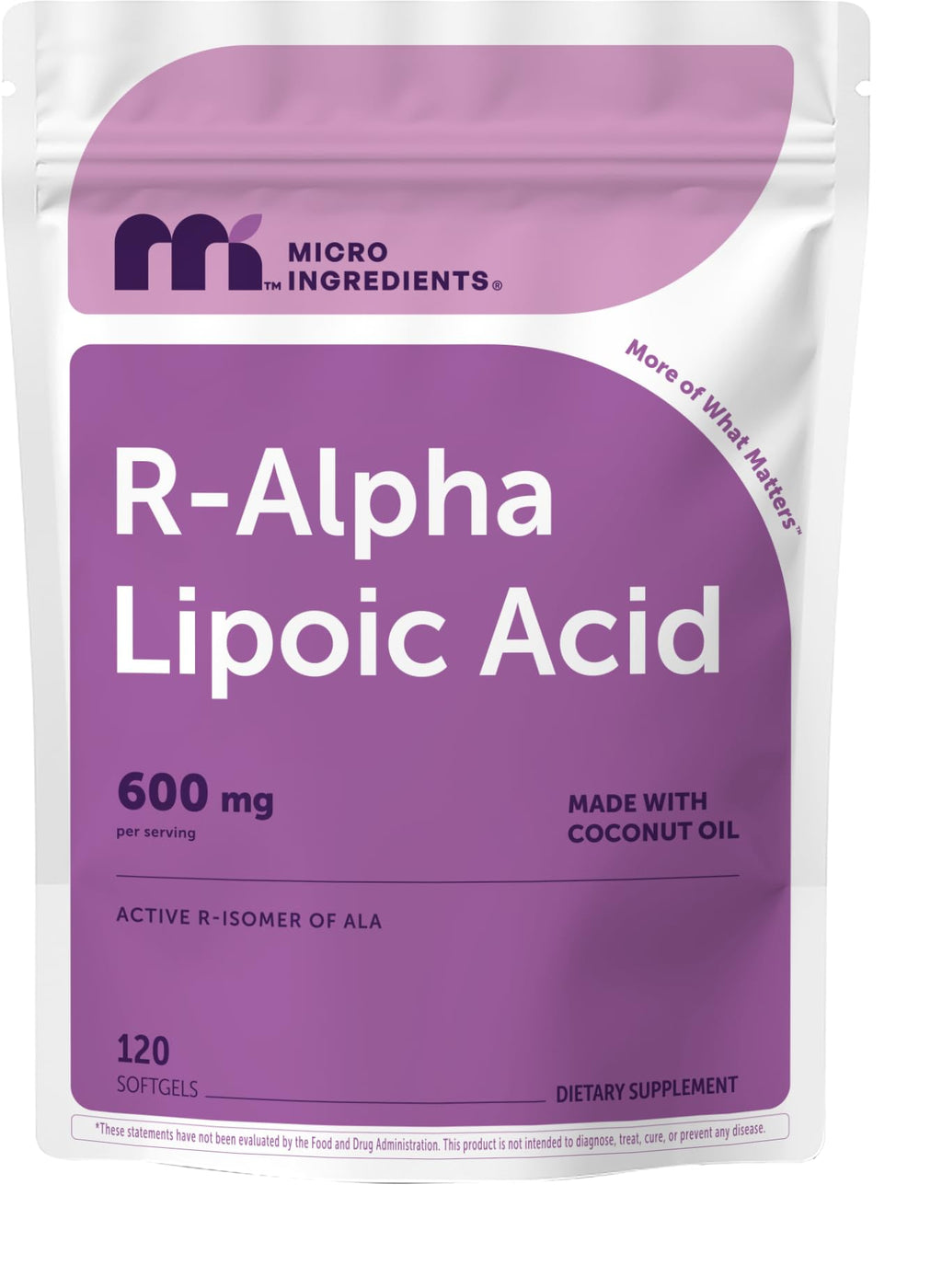 Alpha Lipoic Acid Supplement | Micro Ingredients


