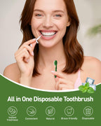 nicedae Toothbrush Disposable Travel Set | All-in-One

