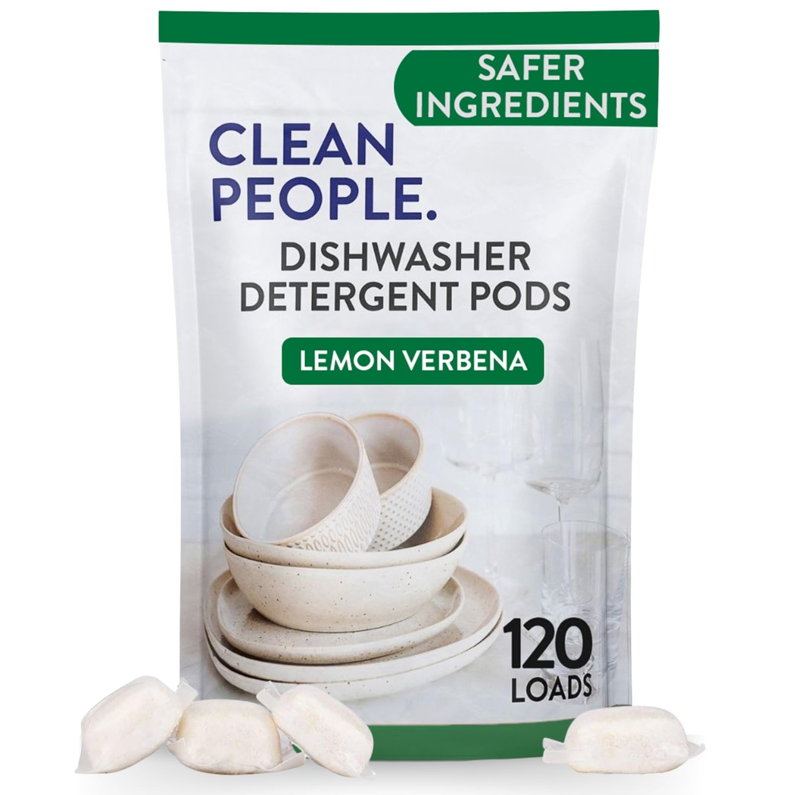 The Clean People Dishwasher Pods Enzyme-Powered

