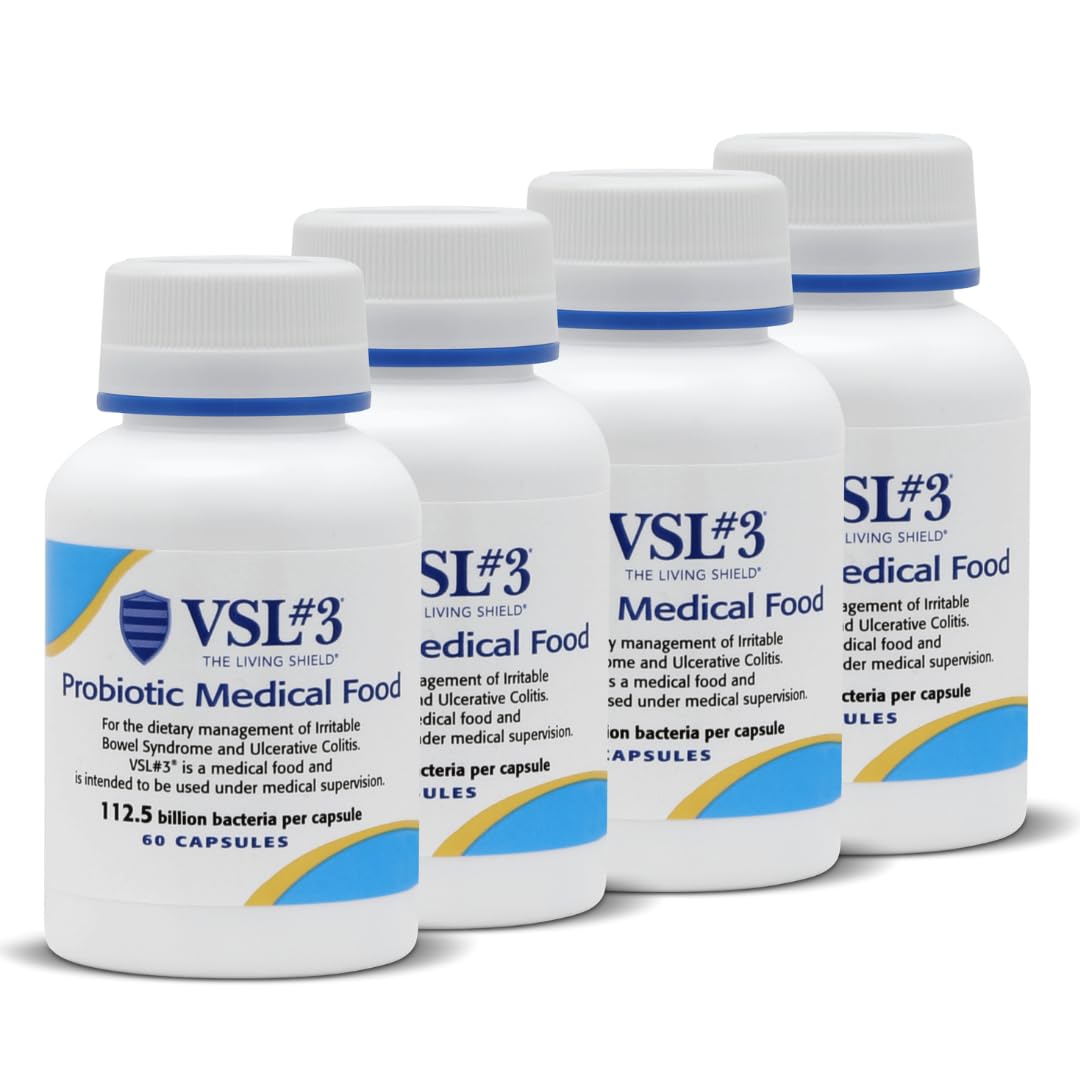VSL#3 Probiotics for Digestive Health - Multi-Strain, Refrigerated Medical Food