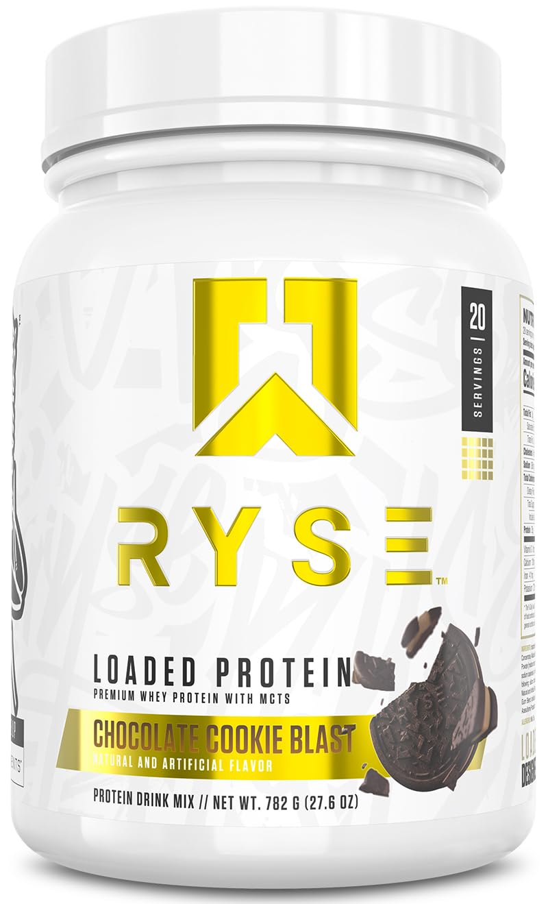 RYSE Loaded Protein Powder with Whey Isolate & Concentrate