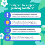 Toddler Multivitamin Gummies with Choline | Clean Label Nutrition

