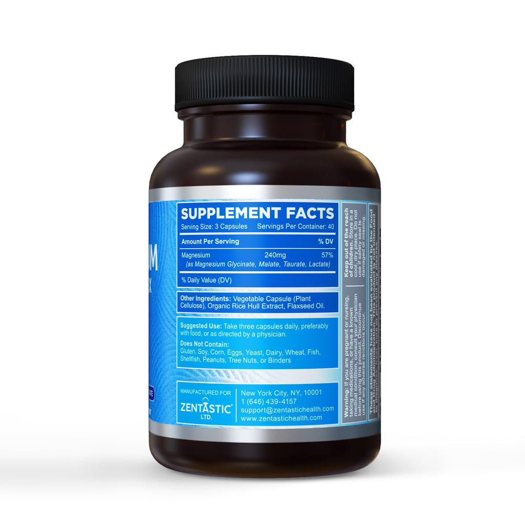 Zentastic Magnesium Complex 4-in-1 Magnesium Supplement

