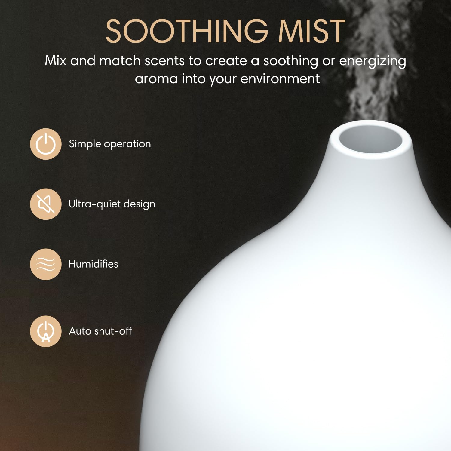 SALKING Essential Oil Diffuser Ultrasonic Aromatherapy

