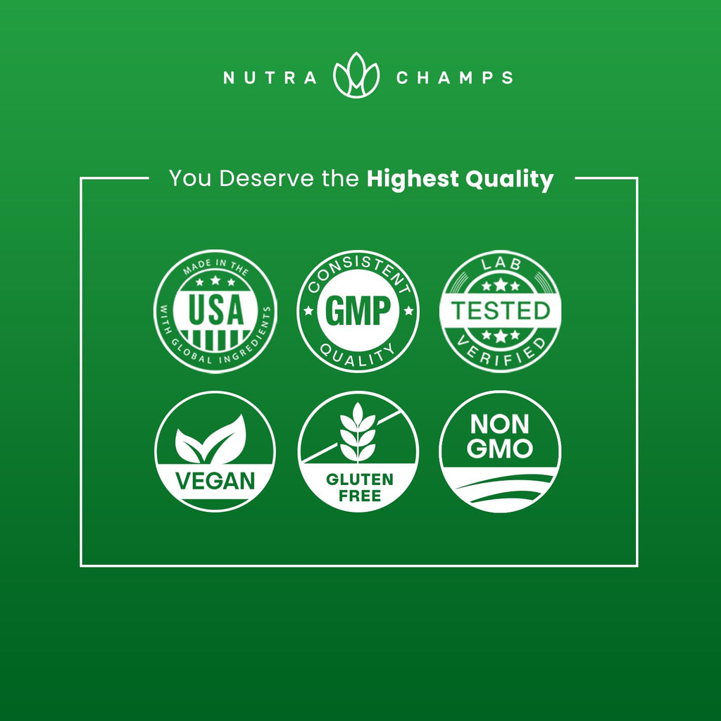 Rhodiola Rosea Supplement | NutraChamps Energy & Focus

