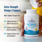 Nordic Naturals Ultimate Omega Xtra Omega-3 Fish Oil

