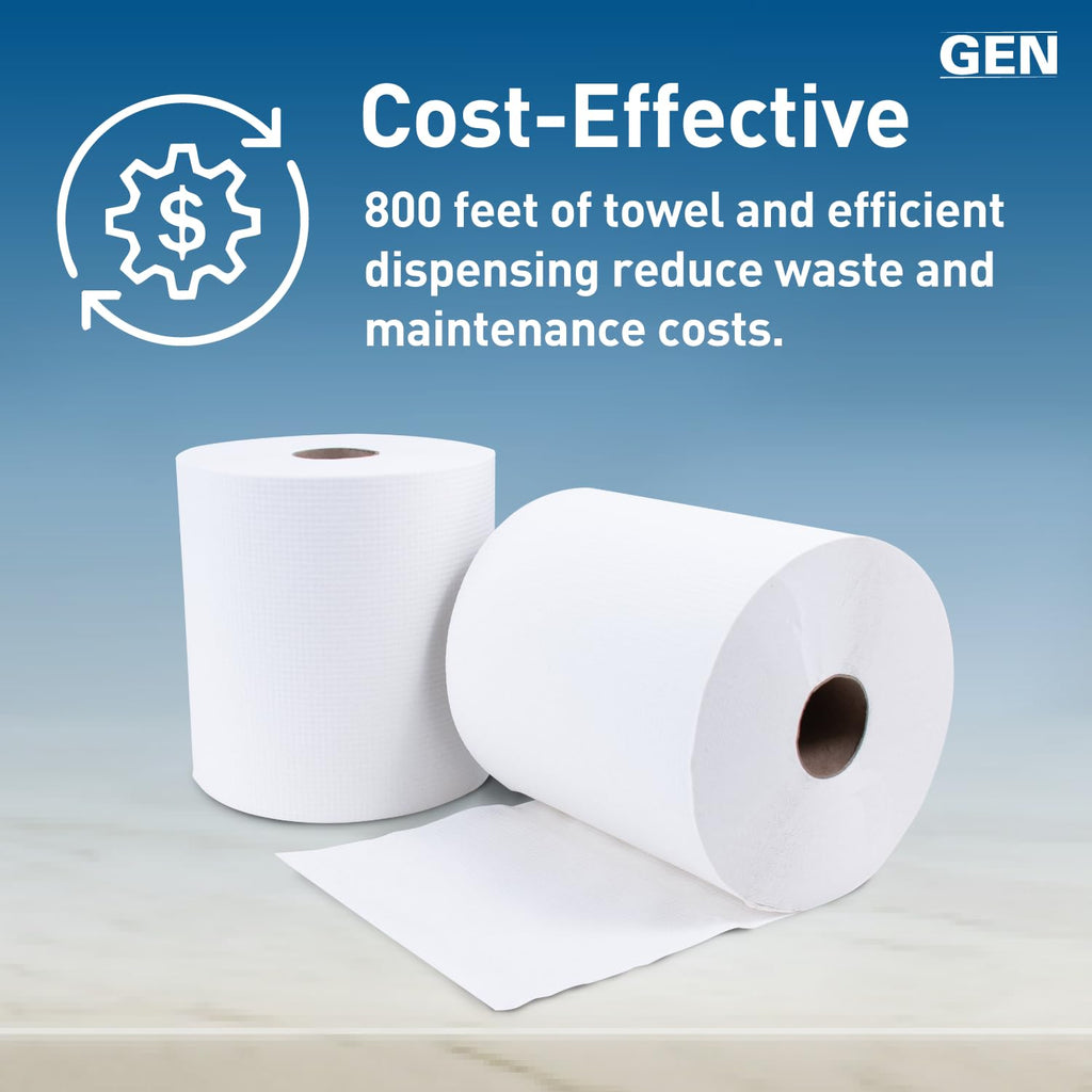 GEN Hardwound Towels - Smooth Absorbent Performance

