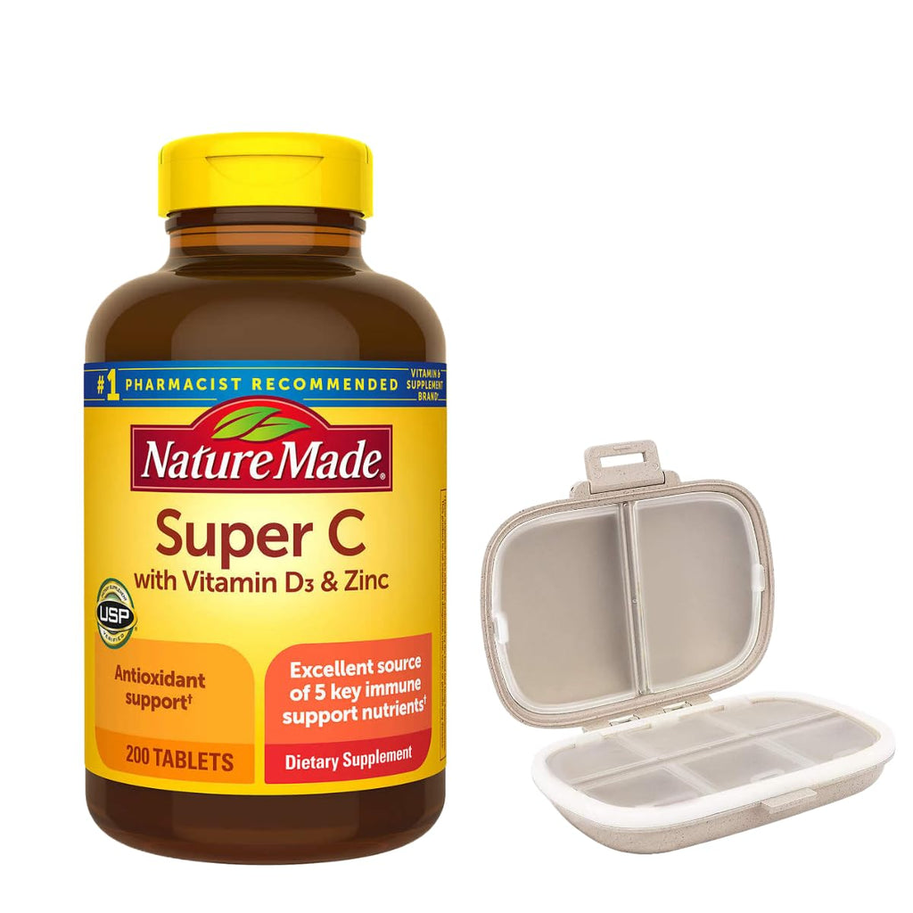 Nature Made Super C Immune Support with Vitamin D3 and Zinc

