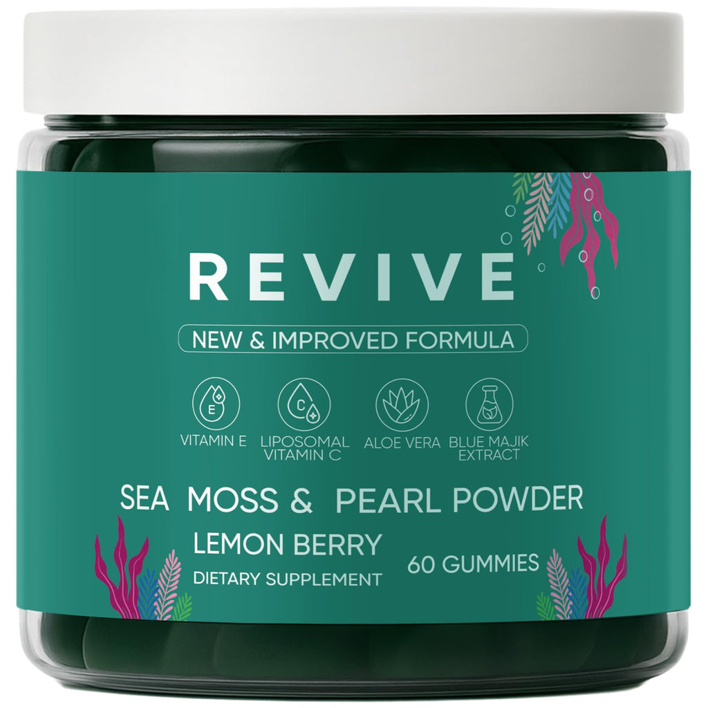 Balmbare Revive Hair Growth Gummies | Sea Moss & Vitamins

