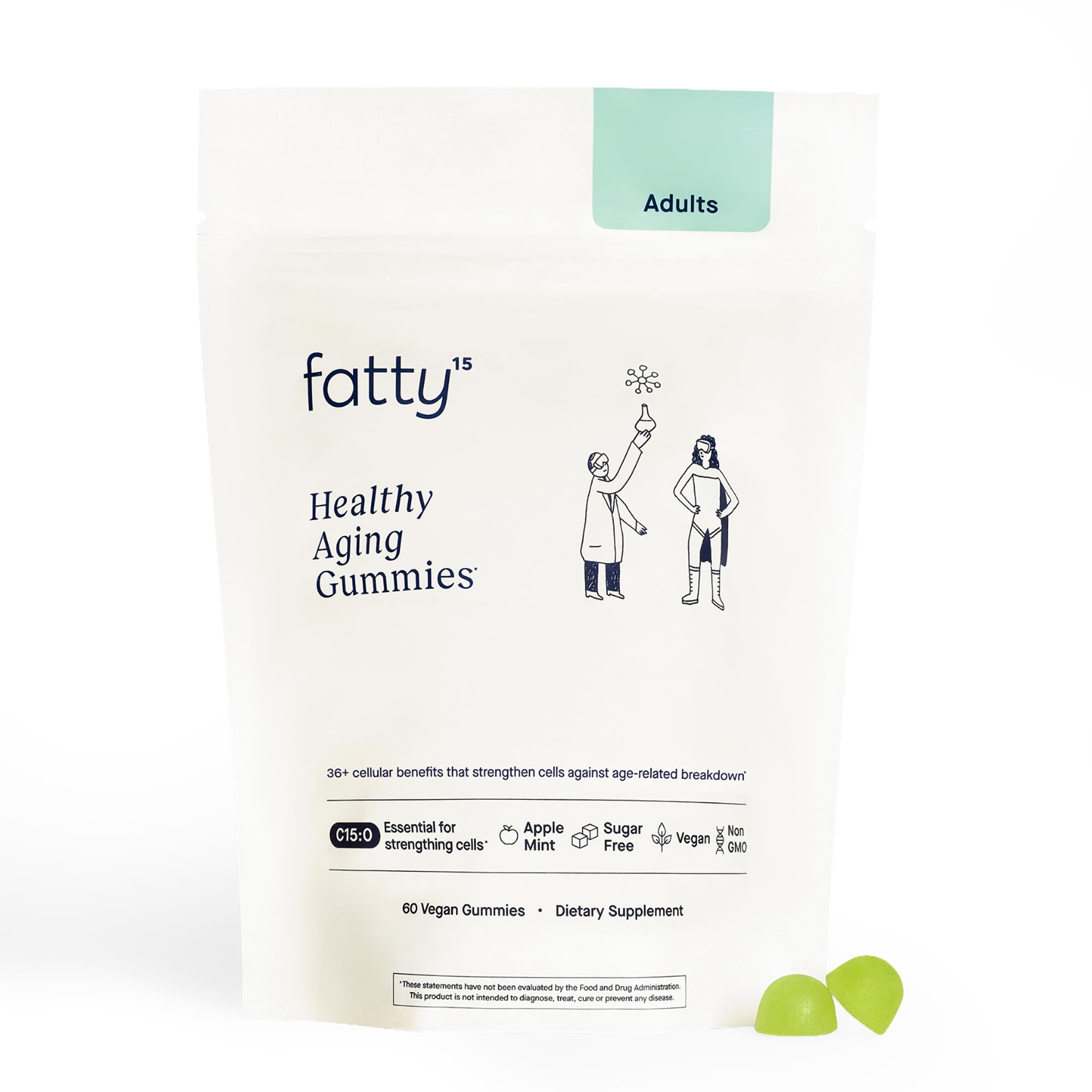 Fatty15 C150 Pentadecanoic Acid Health Supplement

