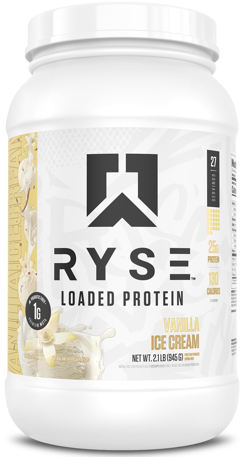 RYSE Loaded Protein Powder with Whey Isolate & Concentrate