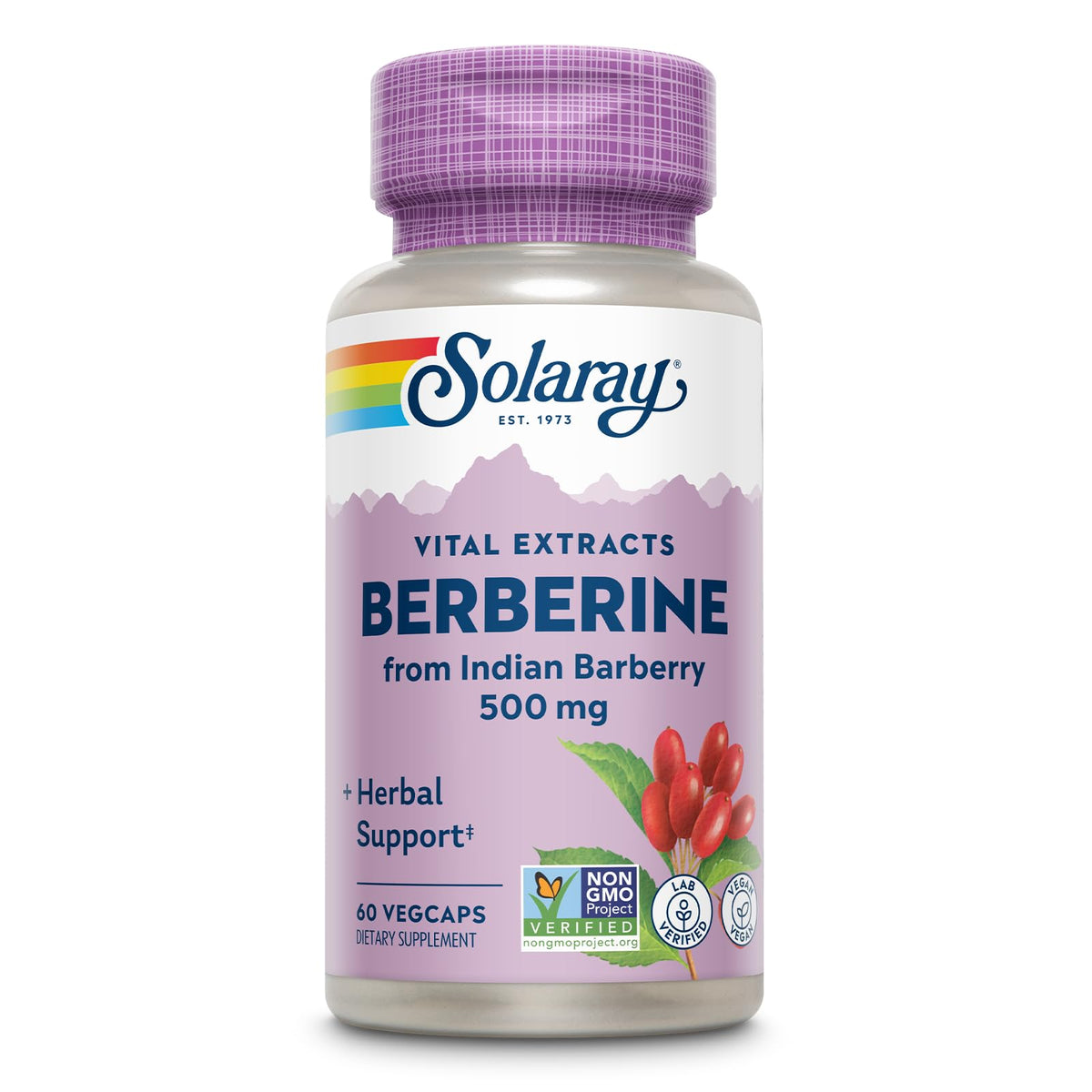 Solaray Berberine HCl Supplement from Indian Barberry