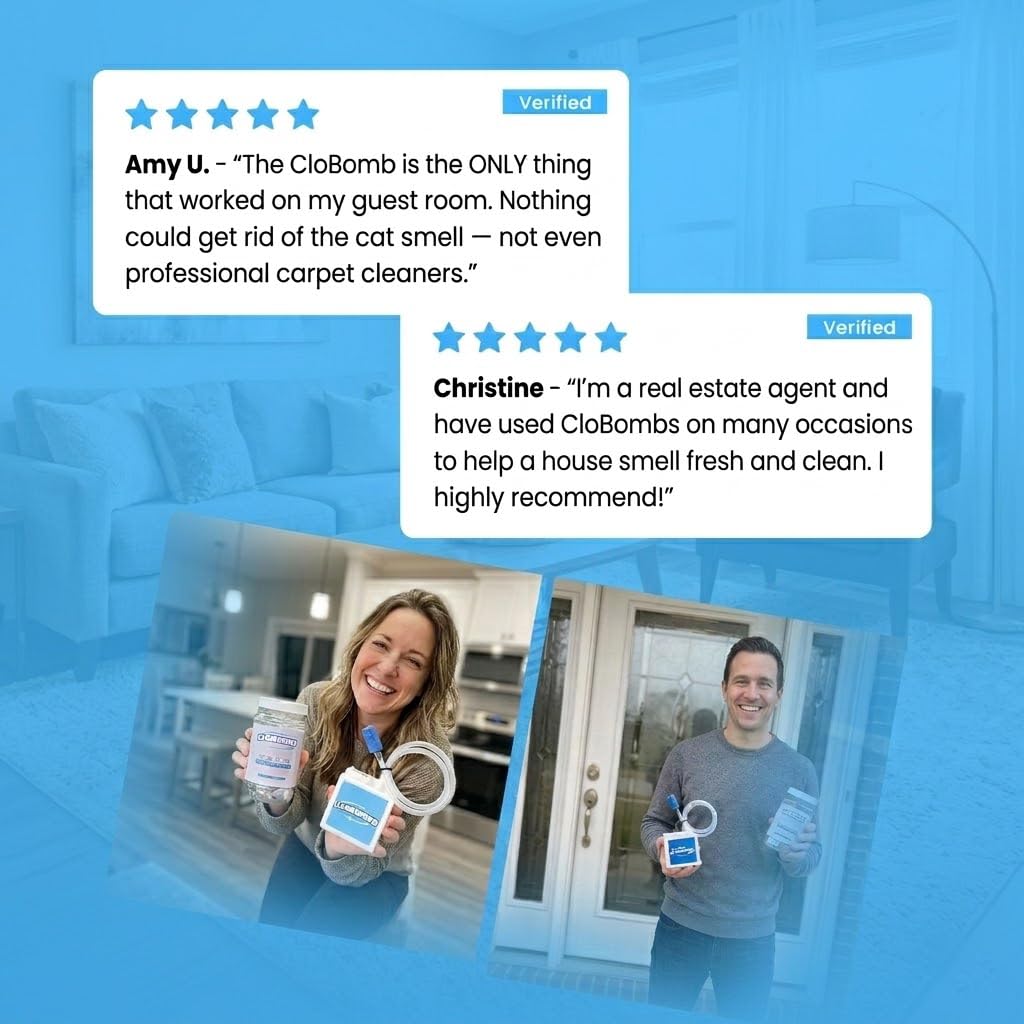 Odor Eliminator for Home - Fast Odor Removal Kit

