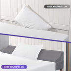 Vekkia Bed Gap Filler Wedge Pillow for Headboard


