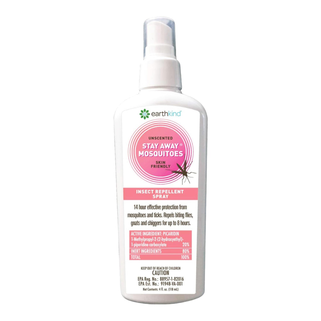 EarthKind Stay Away Mosquito Repellent - Unscented Picaridin