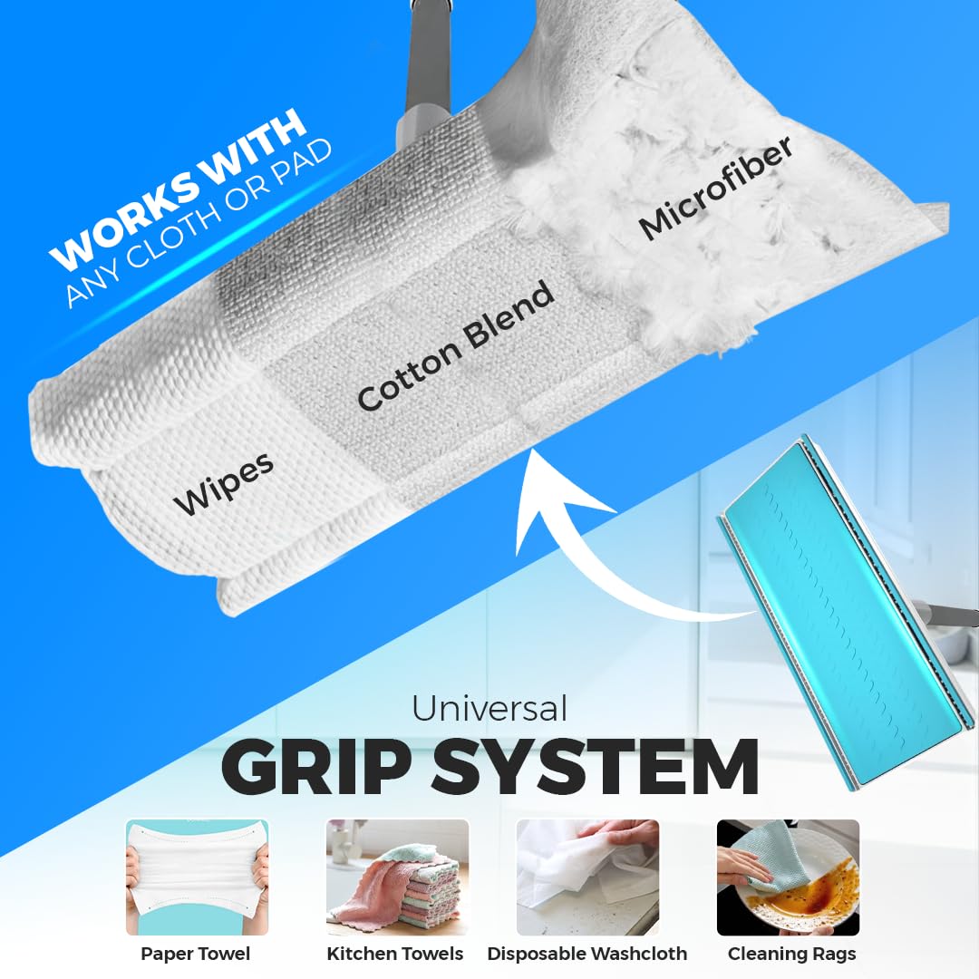 FlexiClamp Sweep & Mop Kit for Easy Cleaning

