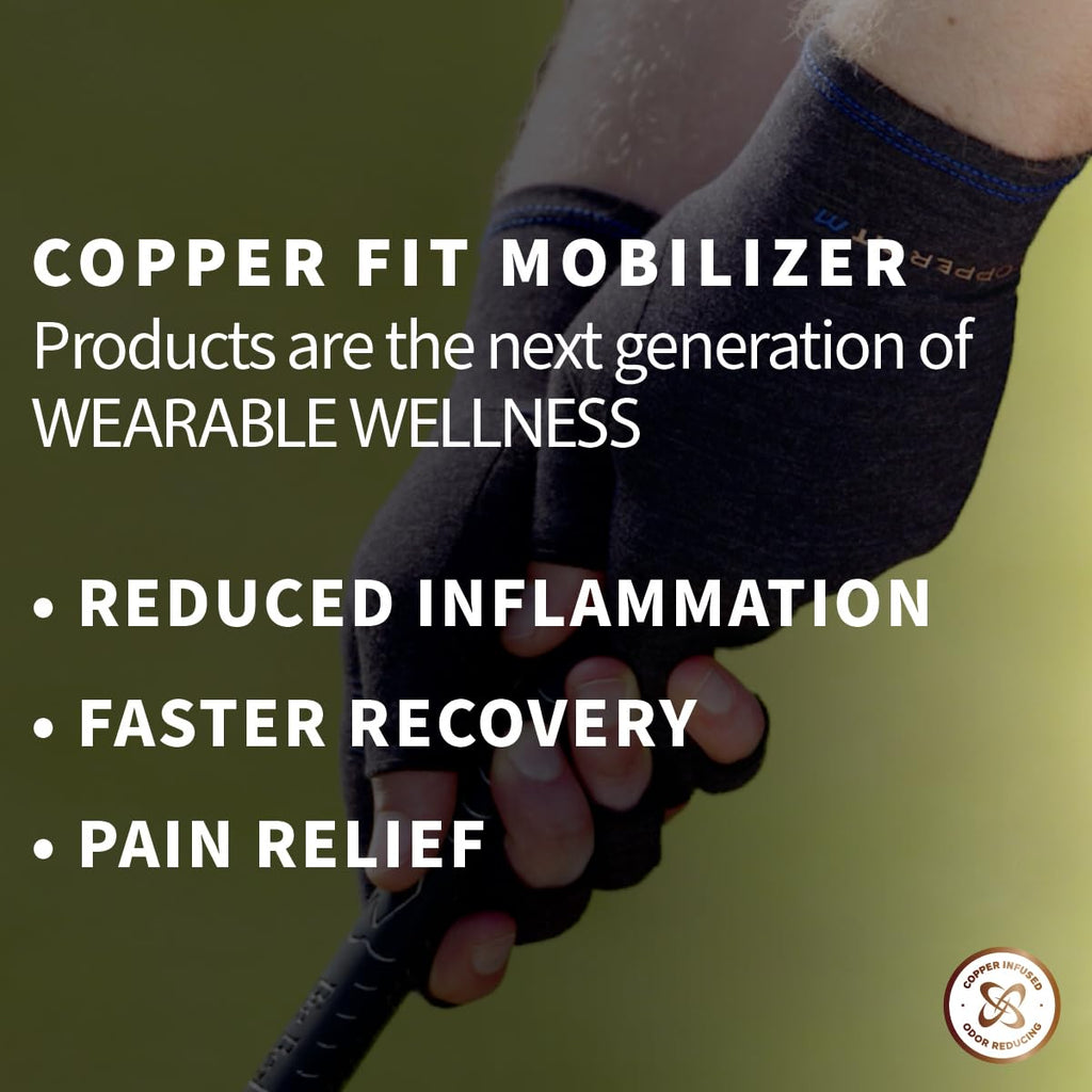 Copper Fit Mobilizer Hand Compression Gloves for Arthritis

