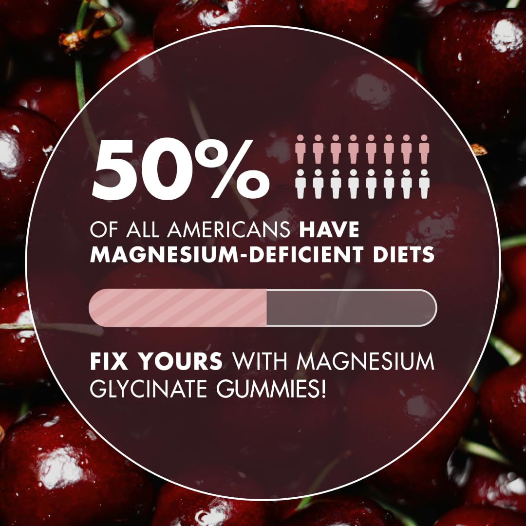 Magnesium Gummies 3in1 Glycinate-Citrate-Malate

