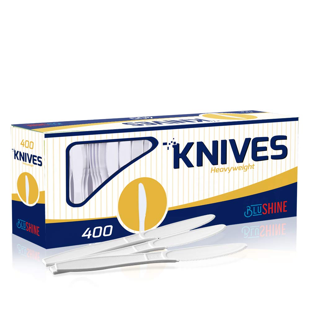 BluShine Heavy Duty Cutlery - Premium Disposable Utensils