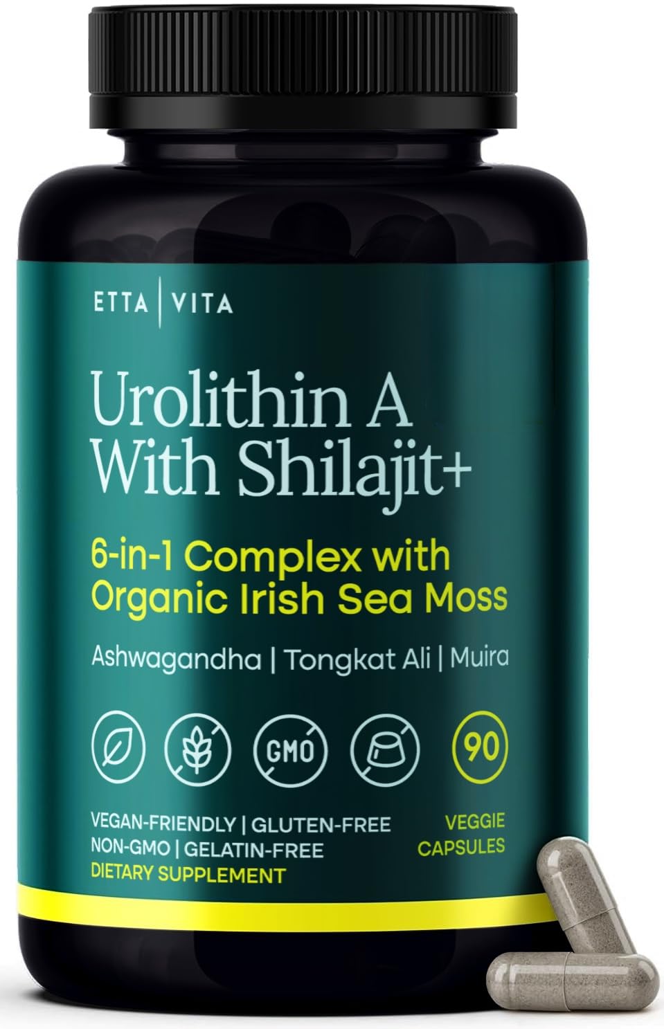Urolithin-A Complex with Shilajit for Energy & Focus

