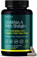 Urolithin-A Complex with Shilajit, Sea Moss, Ashwagandha & Tongkat Ali for Energy & Focus