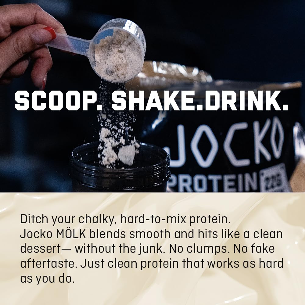 Jocko Fuel Whey Protein Powder with Digestive Enzymes

