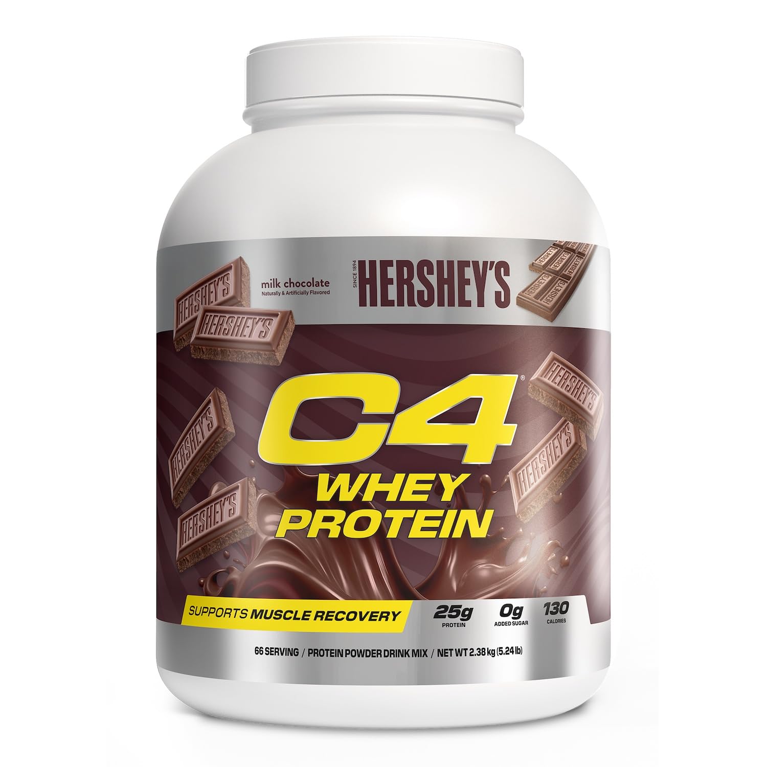C4 Whey Protein Powder - 25g Protein, 0g Added Sugar