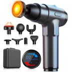 AERLANG Massage Gun with Heated Head, Deep Tissue Percussion Back & Neck Massager