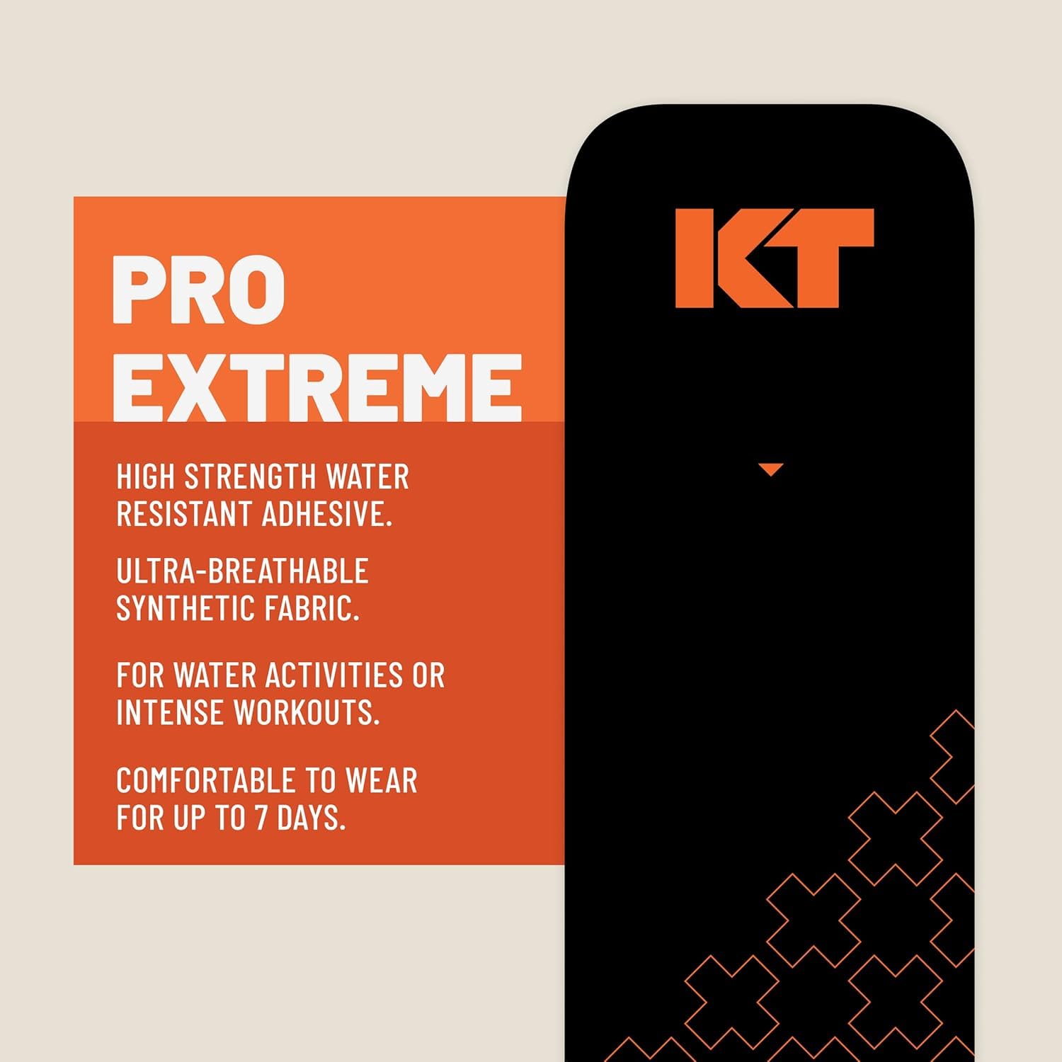 KT Tape Pro Extreme Kinesiology Tape - Durable Support

