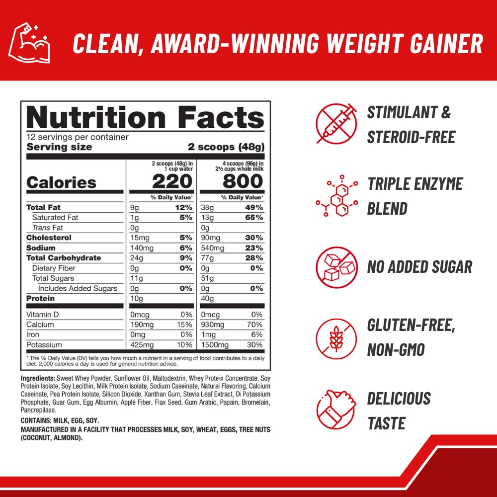 Naturade Weight Gain Nutrition Drink Mix for Healthy Weight

