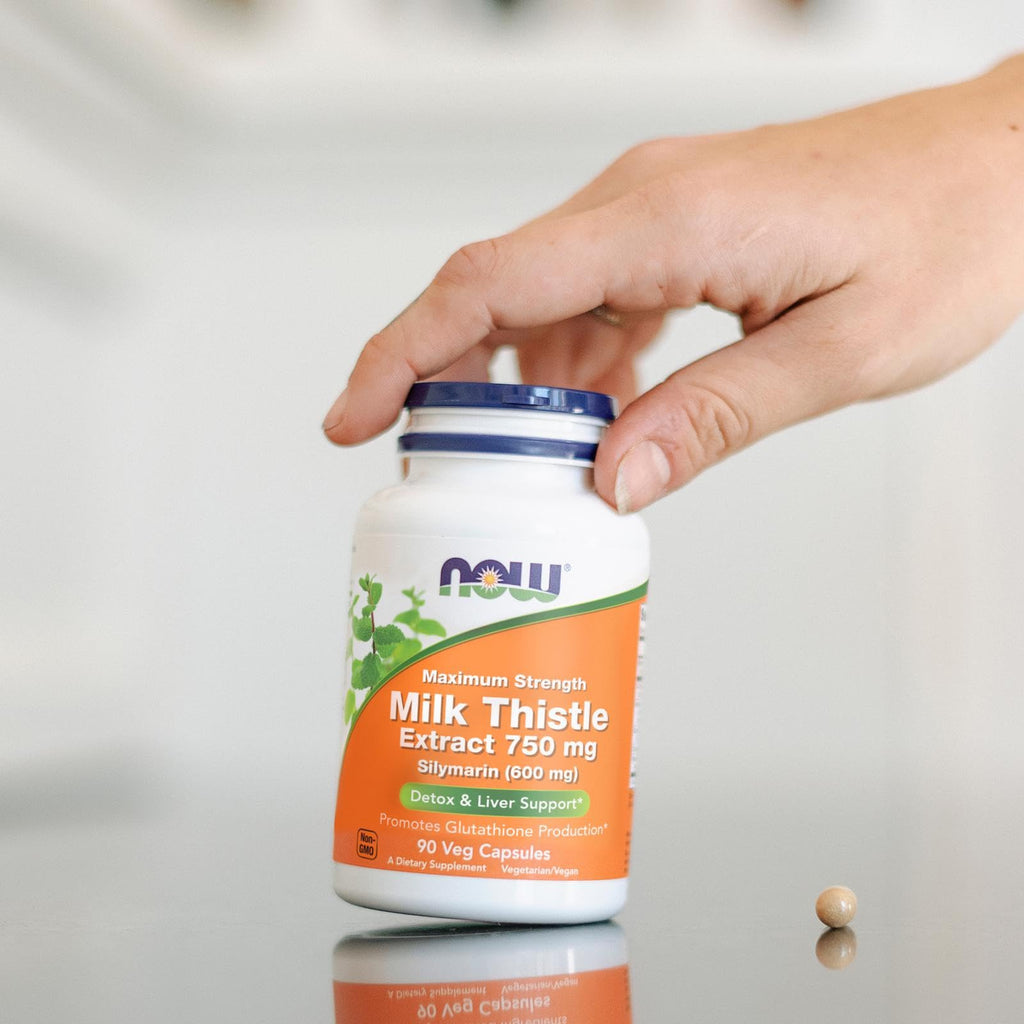 NOW Foods Milk Thistle Extract Silymarin Max Strength


